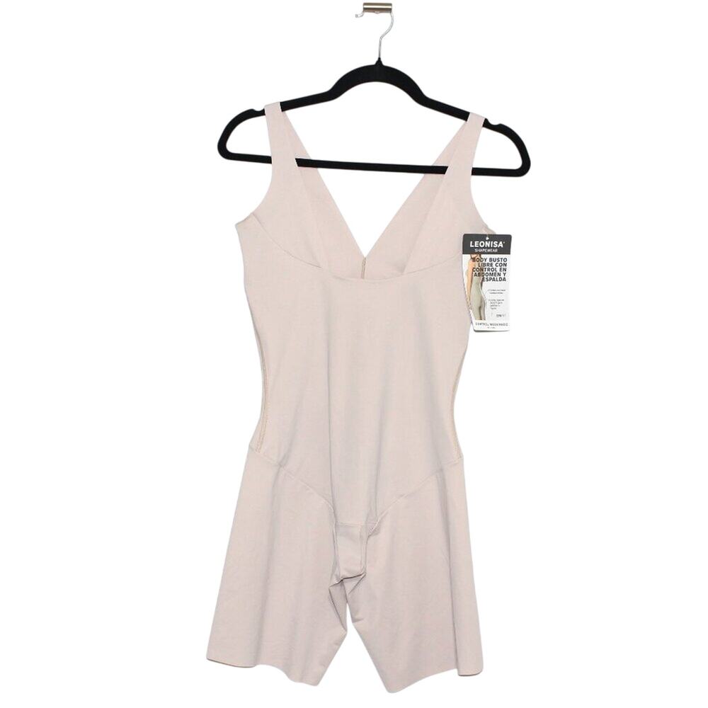 Leonisa Total Smooth Undetectable Step-in Mid-Thigh Body Shaper Size Large NWT